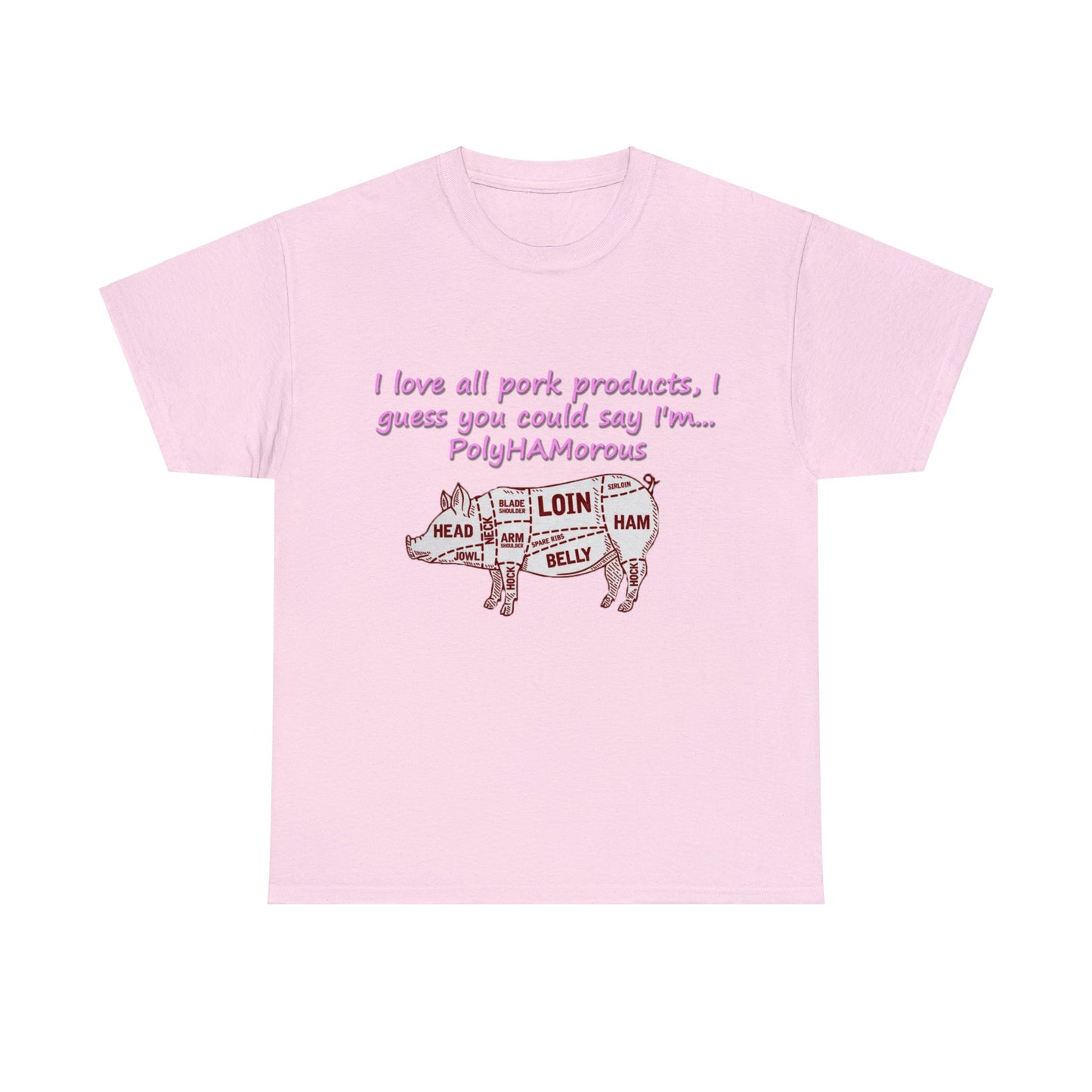 "polyHAMorous" Unisex Heavy Cotton Tee