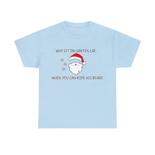 "Santa's Beard" Unisex Heavy Cotton Tee