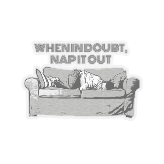 "Nap It Out" Kiss-Cut Stickers