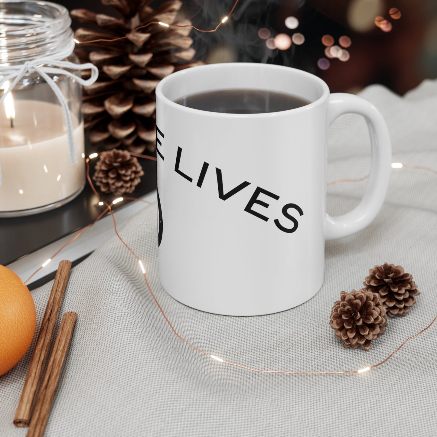 "BJ'S SAVE LIVES" Ceramic Mug 11oz