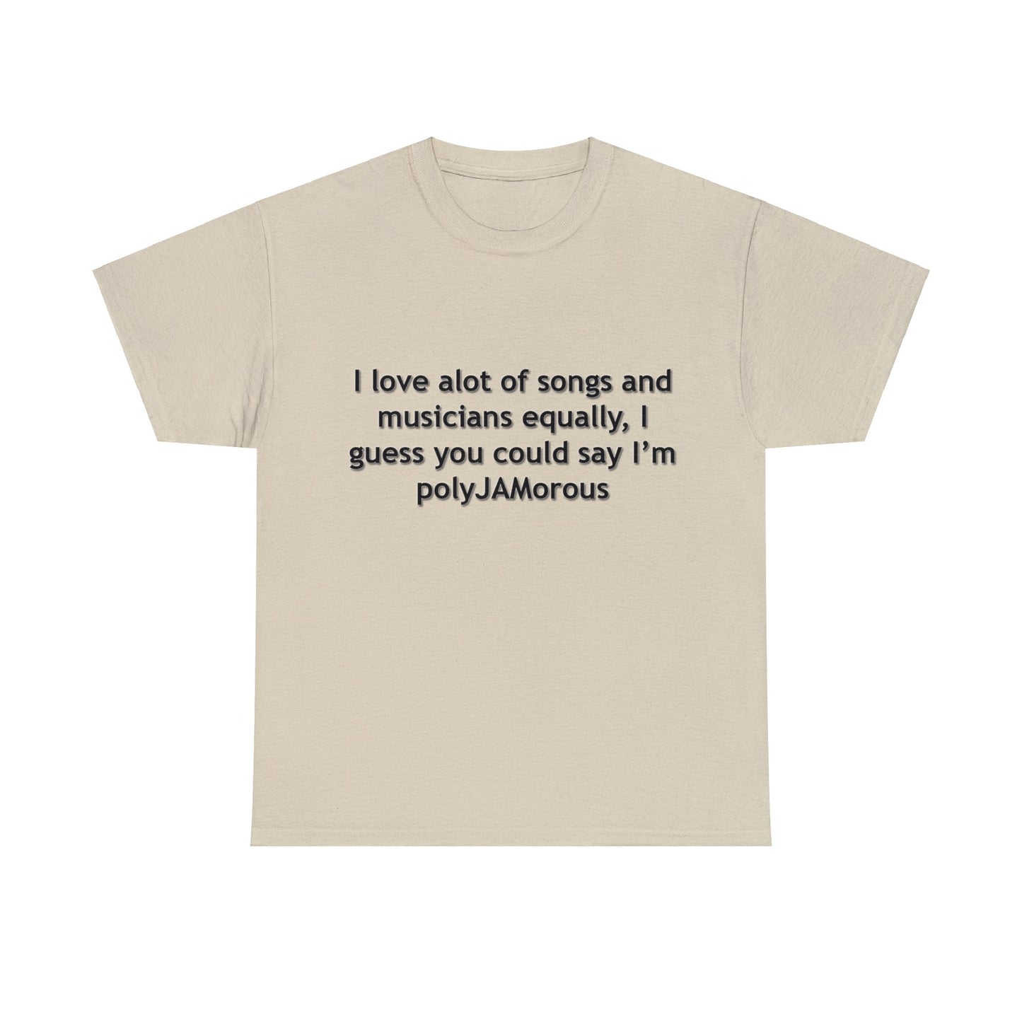 "polyJAMorous" Unisex Heavy Cotton Tee