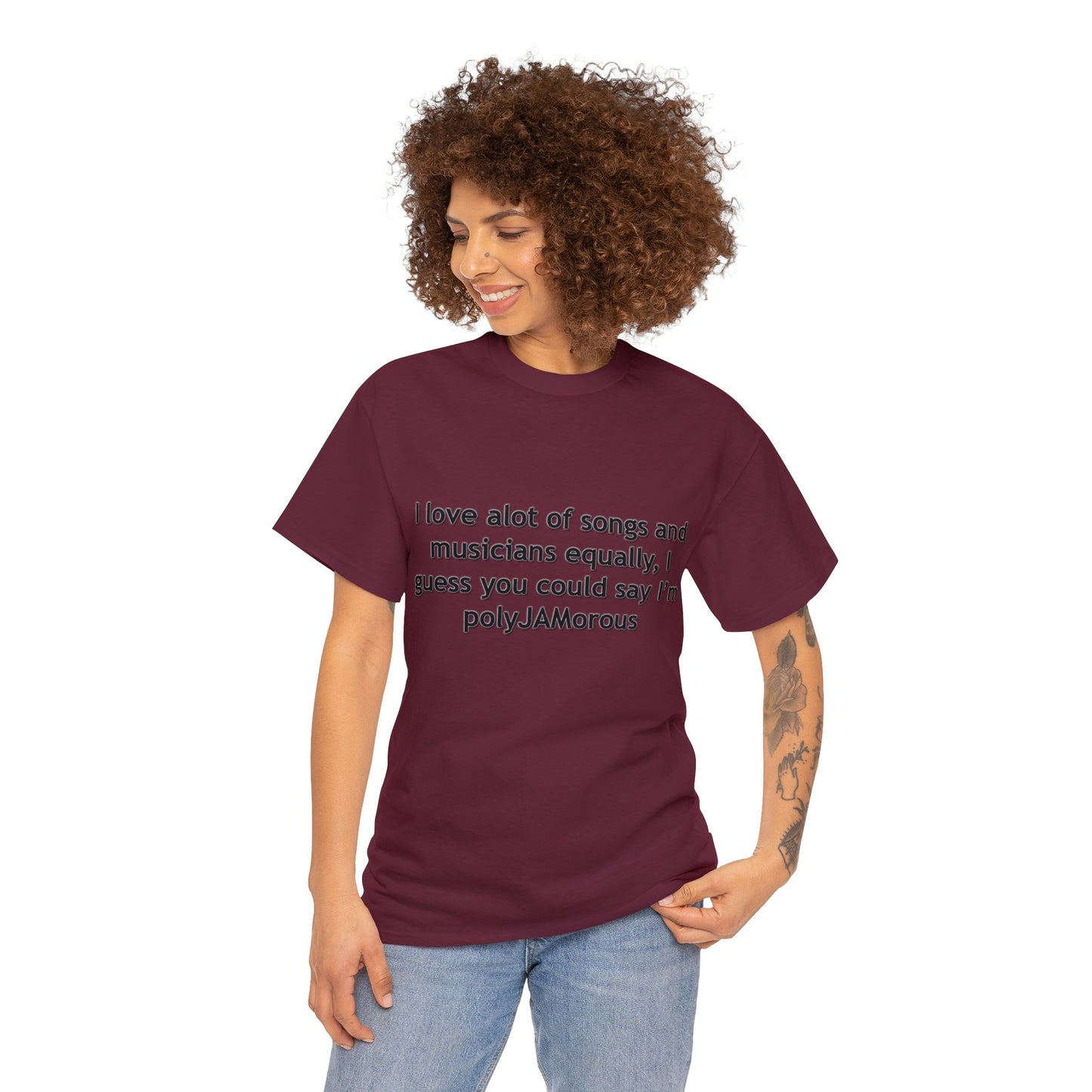 "polyJAMorous" Unisex Heavy Cotton Tee