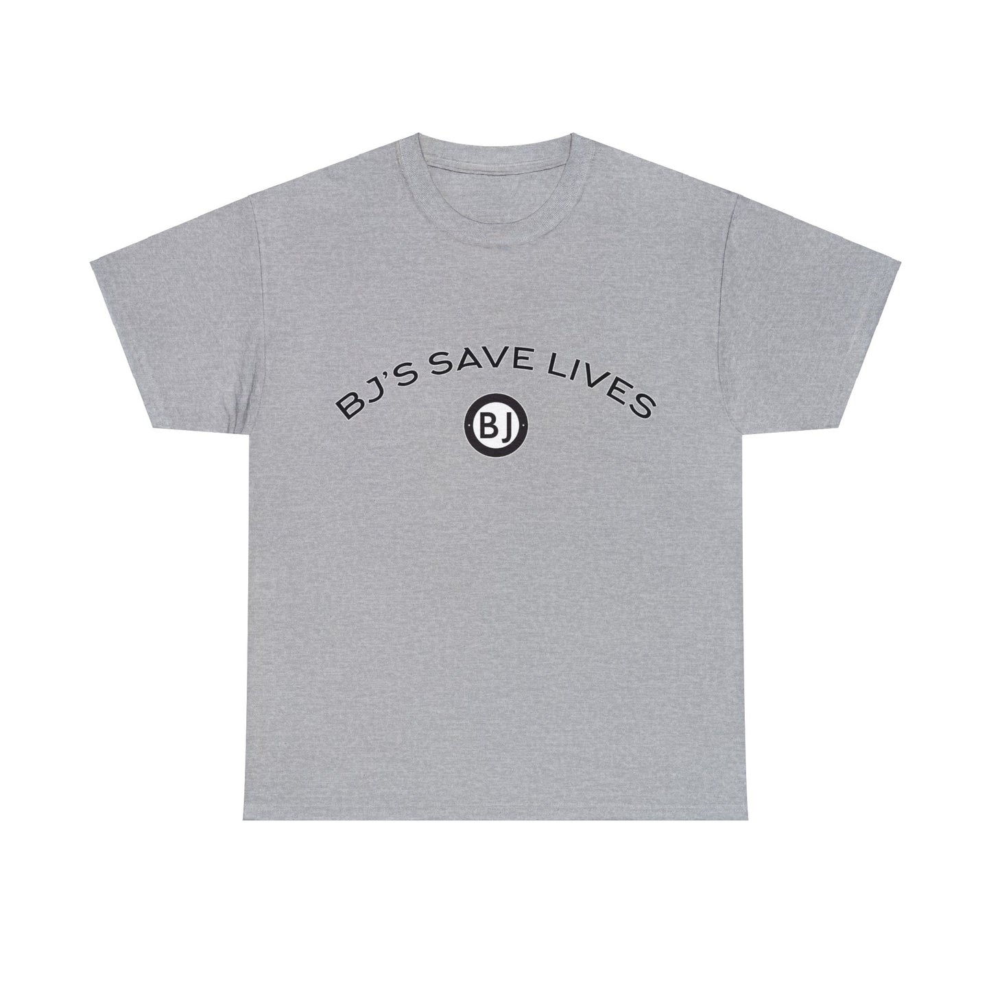 "BJ'S SAVE LIVES" Unisex Heavy Cotton Tee