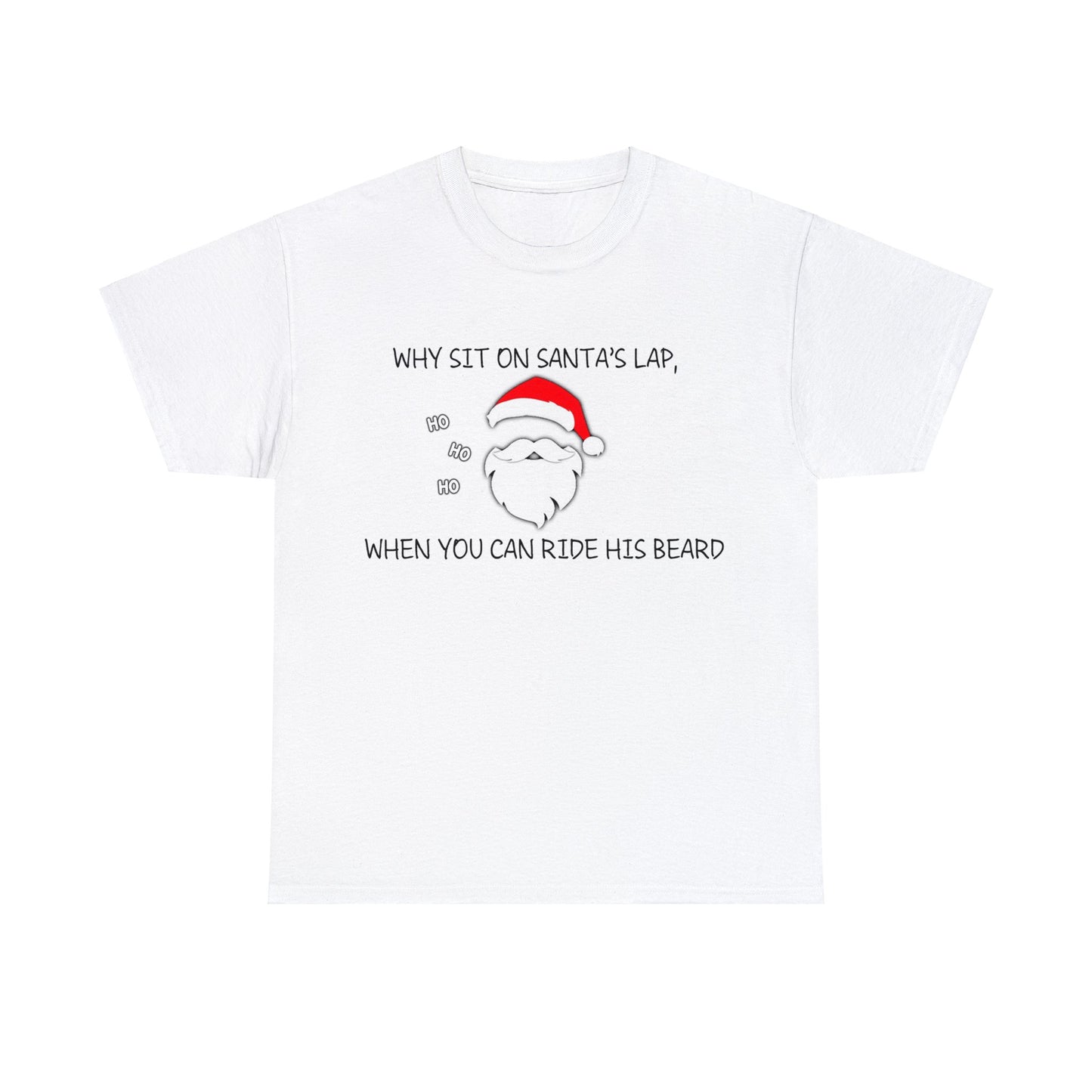 "Santa's Beard" Unisex Heavy Cotton Tee