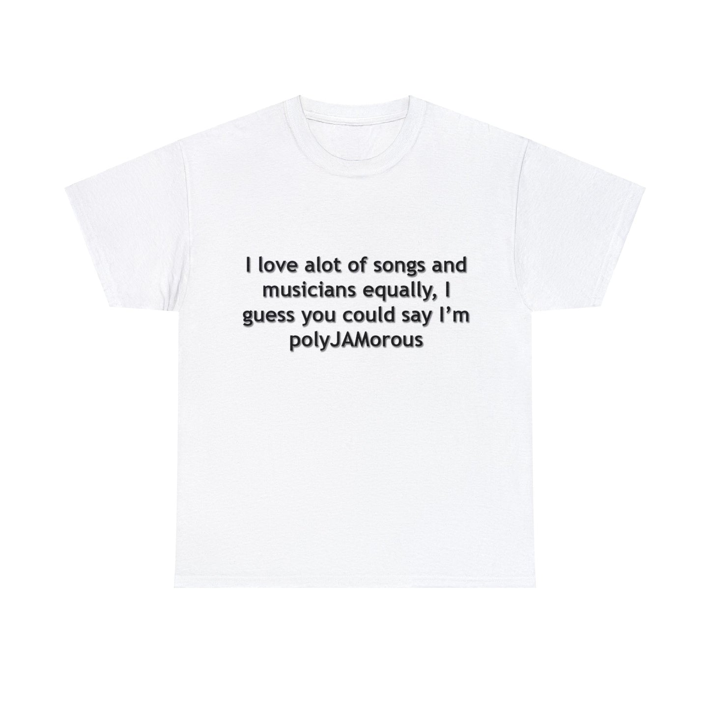 "polyJAMorous" Unisex Heavy Cotton Tee