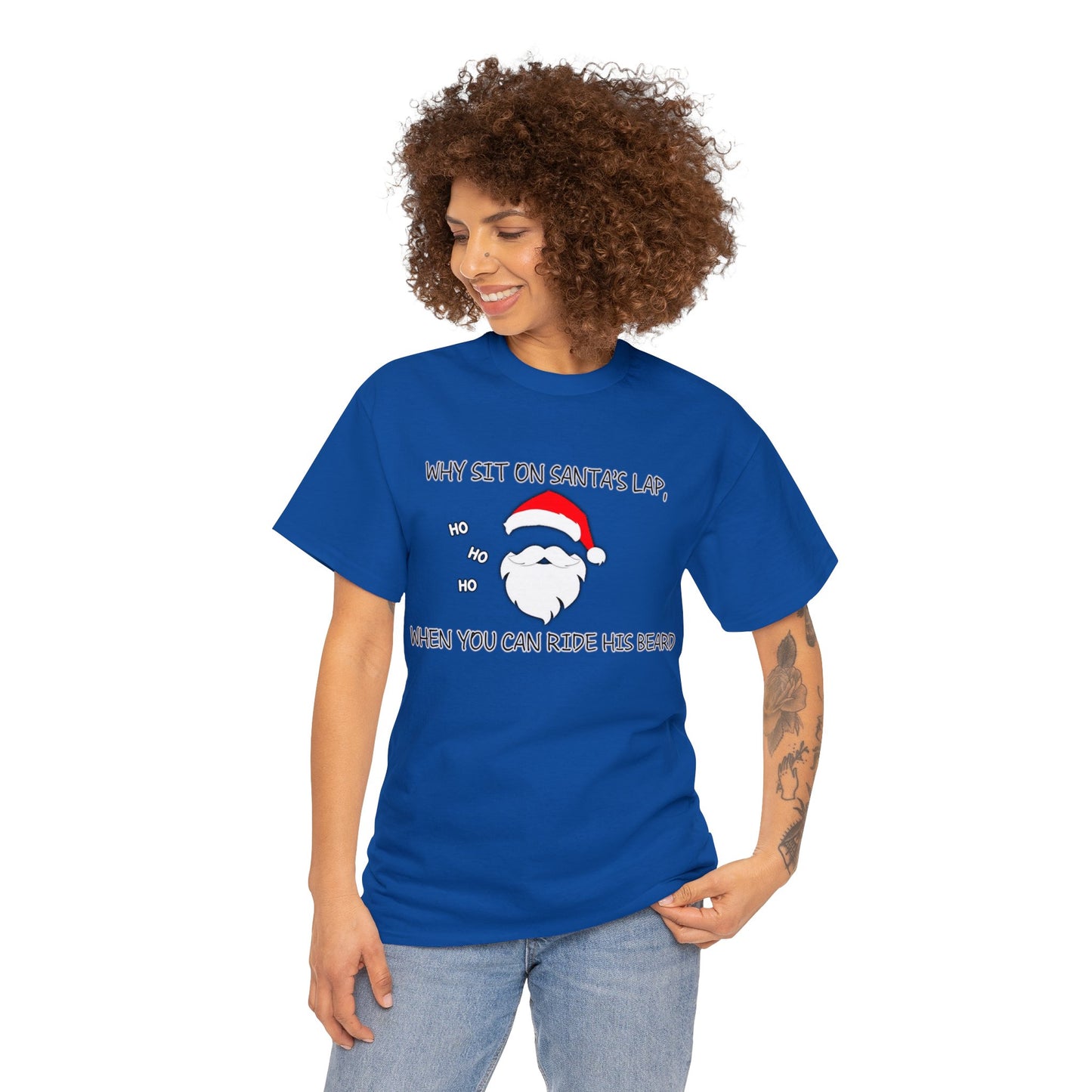 "Santa's Beard" Unisex Heavy Cotton Tee