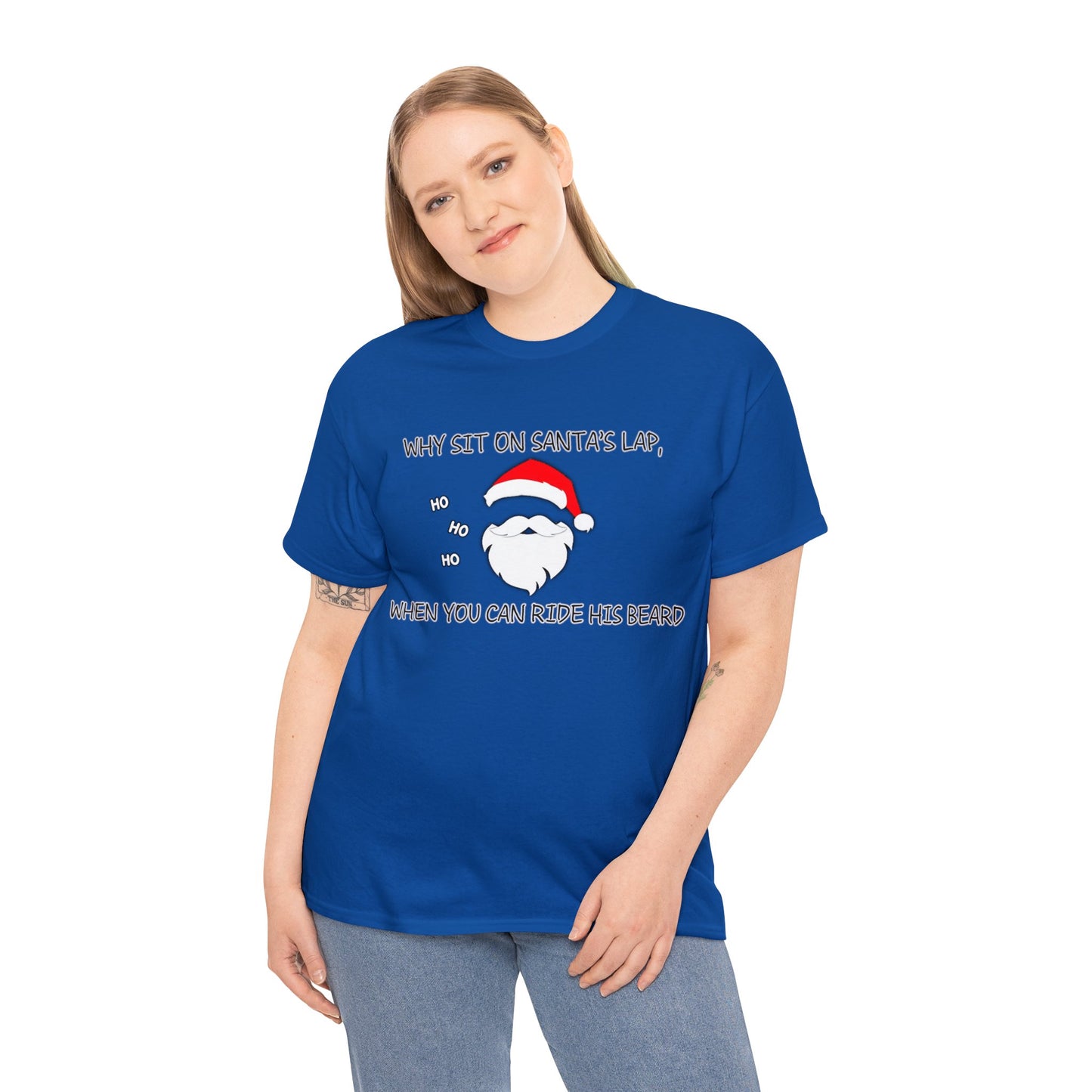 "Santa's Beard" Unisex Heavy Cotton Tee