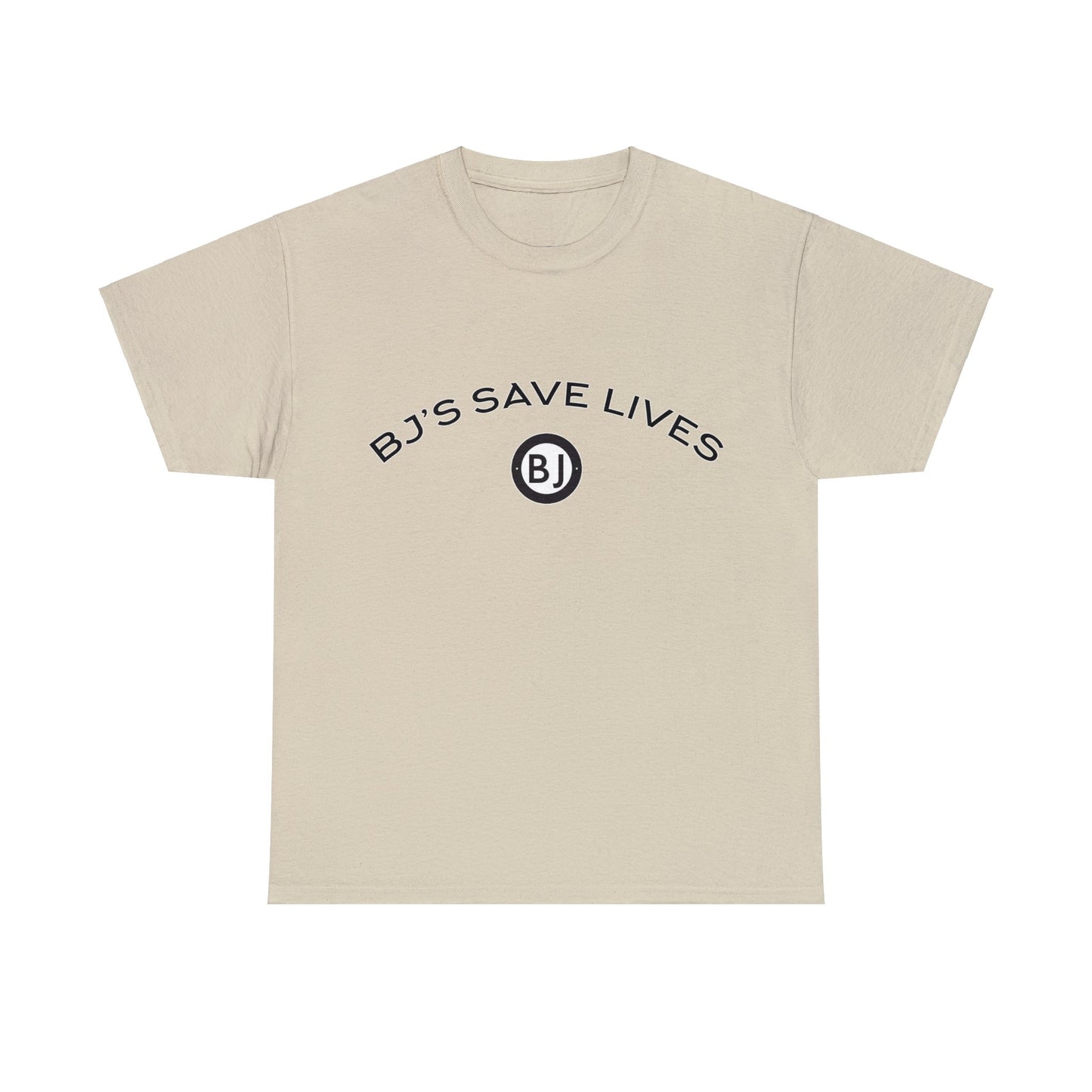 "BJ'S SAVE LIVES" Unisex Heavy Cotton Tee