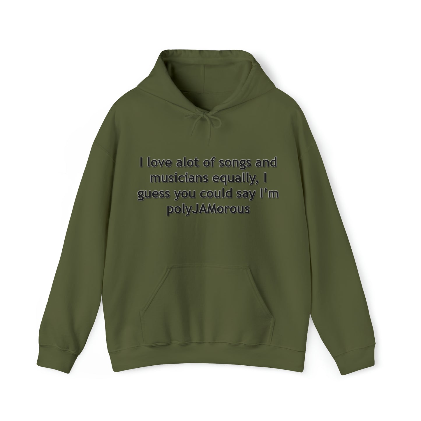 "polyJAMorous" Unisex Heavy Blend™ Hooded Sweatshirt